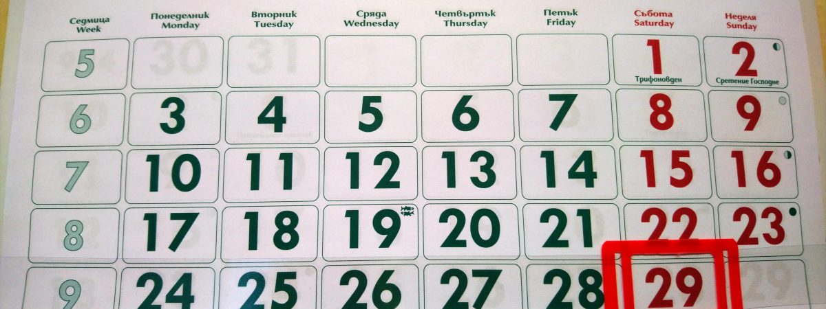 Calendario deportivo – organizar y optimizar la actividad física